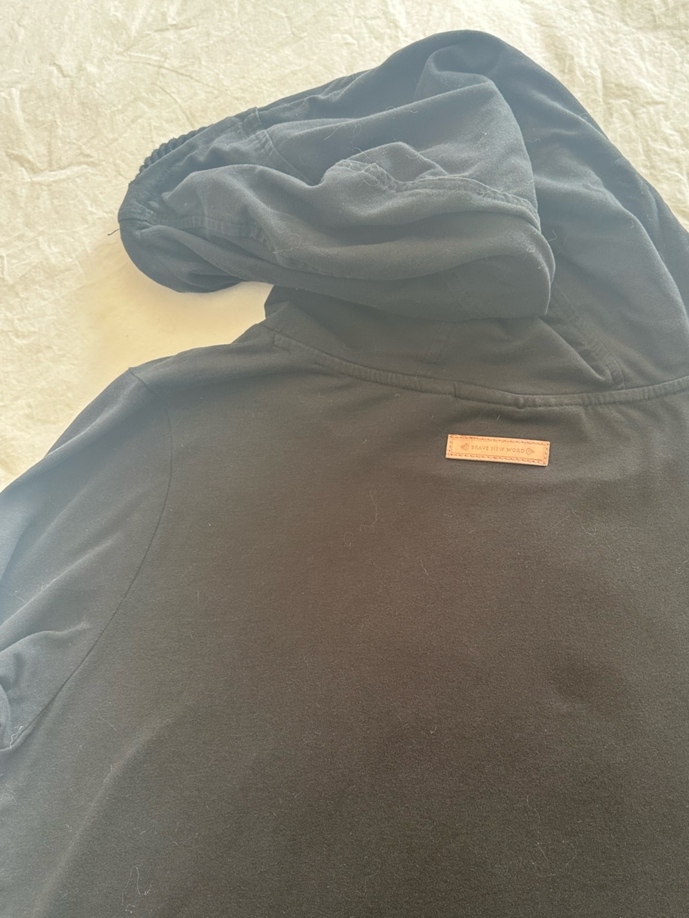 Naketano black hoodie with brown accents, size medium - Picture 16 of 16
